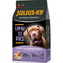 JULIUS-K9 HYPOALLERGENIC 12kg PUPPY LAMB&amp;RICE