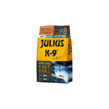Julius K-9 Utility Dog Hypoallergenic Salmon,spinach Adult (lazac,spenót) száraztáp - Felnőtt kutyák részére (10kg)