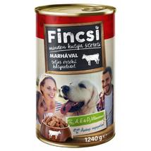 Fincsi nedves kutyaeledel 1240 g marha