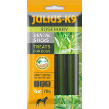 JULIUS K-9 Dental Sticks jutalomfalat - rozmaringgal - kutyák részére (70g)