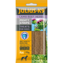 JULIUS K-9 Meaty Snacks jutalomfalat (bárány,gyógynövény) - kutyák részére (70g)