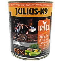 JULIUS K-9 konzerv kutya 800g Baromfi-spirulina