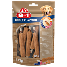 8in1 Triple Flavour Ribs jutalomfalatok (6db) 
