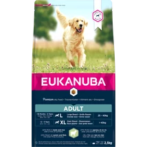 EUKANUBA  száraz kutyatáp nagytermetű felnőtt kutyák számára. Bárány,rizs 2,5kg