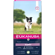 EUKANUBA száraz kutyatáp kis és közepes termetű kölyökkutyák számára. Bárány,rizs 12kg