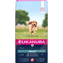 EUKANUBA  száraz kutyatáp kis és közepes termetű felnőtt kutyák számára. Lazac,árpa 12kg