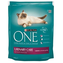 ONE Száraz Macska Urinary Care Csirke+Búza 800g