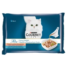 Gourmet Perle Gravy Delight Lazac 4x85g    