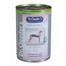 Dr.Clauders Dog Konzerv Selected Meat Sensible Sertés Pure 400g (HU)