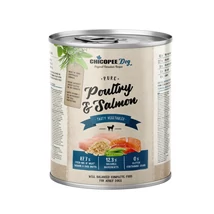 Chicopee konzerv Dog Adult Pure Poultry&amp;Fish fillet 800g