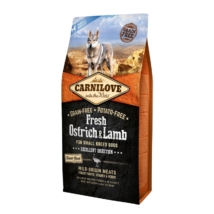 Carnilove Fresh Dog Adult Ostrich&amp;Lamb Small - Strucc&amp;bárány - Excellent Digestion 6kg