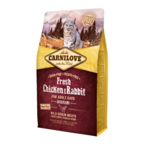 Carnilove Fresh Cat Adult Chicken&amp;Rabbit - Csirke&amp;Nyúl - Gourmand 2kg