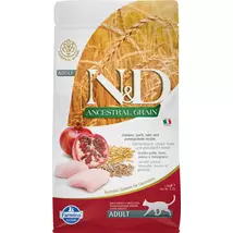 N&amp;D Cat Ancestral Grain csirke, tönköly, zab&amp;gránátalma adult 1,5kg