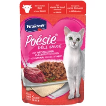 Vitakraft Poésie Delice Macska Alutasak  Marha  85g