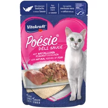 Vitakraft Poésie Delice Macska Alutasak Fekete Tőkehal 85g