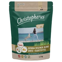 Christopherus Dog Adult Grainfree Kacsa és burgonya Small&amp;medium 1,5kg