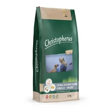 Christopherus Dog Adult Grainfree Pisztráng és rovar Small&medium 12kg