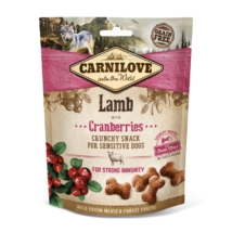 Carnilove Dog Crunchy Snack Lamb with cranberries - Bárányhús vörösáfonyával 200g