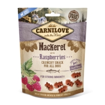 Carnilove Dog Crunchy Snack Mackerel with raspberries - Markéla málnával 200g