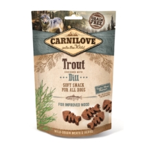 Carnilove Dog Semi Moist Snack Trout with dill - Pisztráng kaporral 200g
