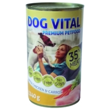 Dog Vital konzerv chicken&carrot 1240gr
