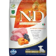N&amp;D Dog Grain Free bárány&amp;áfonya sütőtökkel puppy mini 7kg