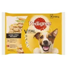 Pedigree alutasak 4-pack adult csirke+zöldség,marha+zöldség 4*100gr