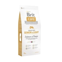 Brit Care Grain-free Senior and light Salmon & Potato 1 kg