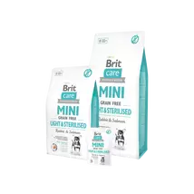 Brit Care Mini Grain Free Light&Sterilised Rabbit & Salmon 0,4 kg