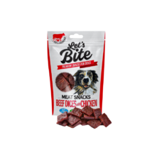 Brit Let’s Bite Meat Snacks Beef Dices with Chicken 80 g