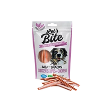 Brit Let’s Bite Meat Snacks Chicken Stripes with Codfish 80 g