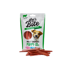 Brit Let’s Bite Meat Snacks Puppy Lamb Stripes 80 g