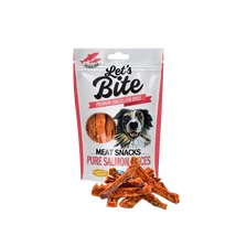 Brit Let’s Bite Meat Snacks Pure Salmon Slices 80 g