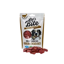 Brit Let’s Bite Meat Snacks Venison &Chicken Dices 80 g