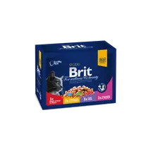 Brit Premium Cat Pouches Familiy Plate 12X100G