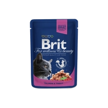Brit Premium Cat Pouches Norwegian Salmon & Trout 100 G