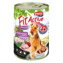 FitActive Adult - nedveseledel (liba,nyúl,alma) felnőtt kutyák részére (1240g)