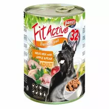 Panzi FitActive Meat-mix with Apple&amp;Pear Adult konzerv 415g