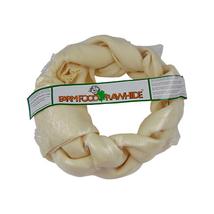 FARM FOOD RAWHIDE DENTAL BRAIDED DONUT 7