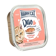 HAPPY CAT DUO MENÜ SZÁRNYAS-LAZAC 12X100G