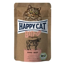 Happy Cat Bio Organic Alutasakos eledel - Marha