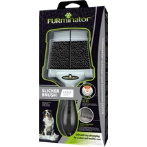 FURminator Slicker Brush Large Soft puha sörtéjű bontókefe