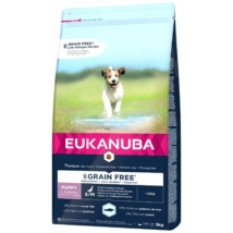 EUKANUBA Dog Grain Free Puppy Small/Medium Ocean Fish 3 kg