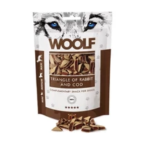 Woolf Rabbit and Cod Triangle 100g