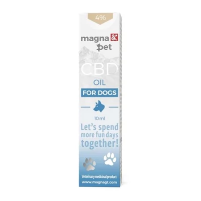 MAGNAPET 10ML CBD 4%-OS OLAJ KUTYÁKNAK