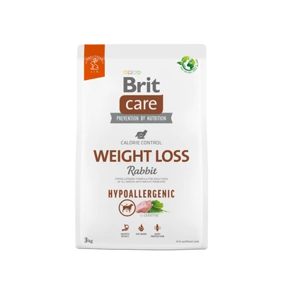 Brit Care Dog Hypoallergenic Rabbit Weight Loss 3 kg