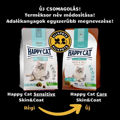 HAPPY CAT SENSITIVE SKIN&amp;COAT 1,3KG