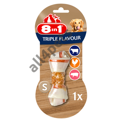 8in1 Triple Flavour Rágócsont (S) 1 db 