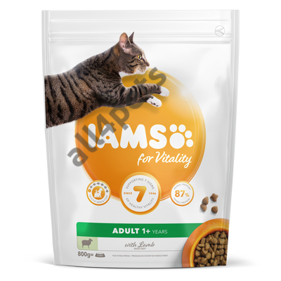 IAMS for Vitality eledel felnőtt macskáknak báránnyal 800G