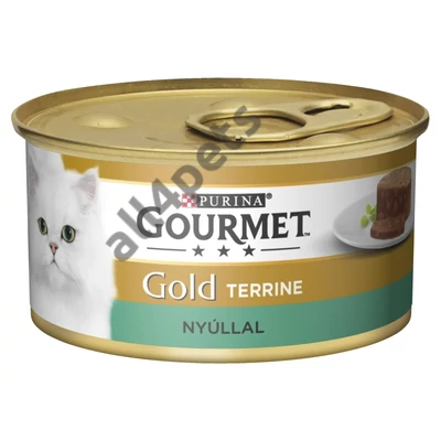 Gourmet Gold  Darabok Pástétomban - Nyúllal 85g